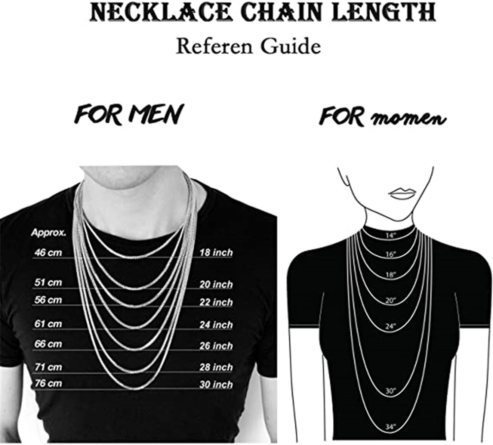 Customized Stainless Steel Necklaces Gold-Plated Wear-Resistant and Anti-Oxidation