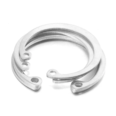 Стопорное кольцо стопорного кольца из нержавеющей стали SS304/316 DIN471 DIN472.