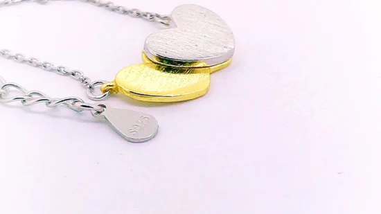 Ожерелье-цепочка с подвеской от сердца для женщин