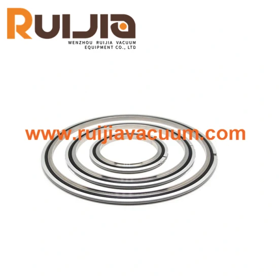 Вакуумное центрирующее кольцо ISO Kf из нержавеющей стали с уплотнительным кольцом